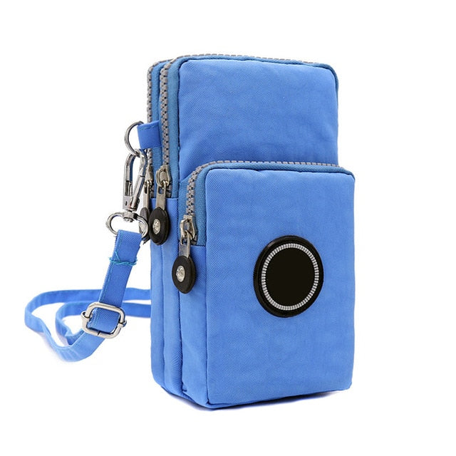 2018 New Fashion Casual Women Messenger Crossbody Bag Wallet Handbag Phone Pouch Case Zipper Casual Shoulder Bag Purse WML99