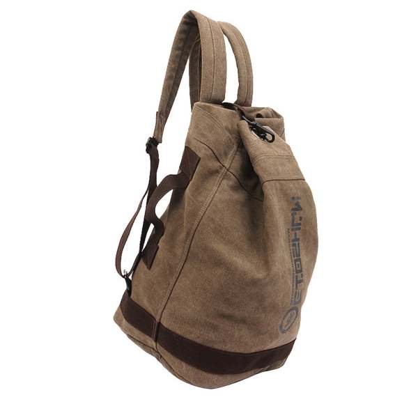New Manjianghong Backpack Man and Woman Backpacks leather canvas shoulder bag women Backpack