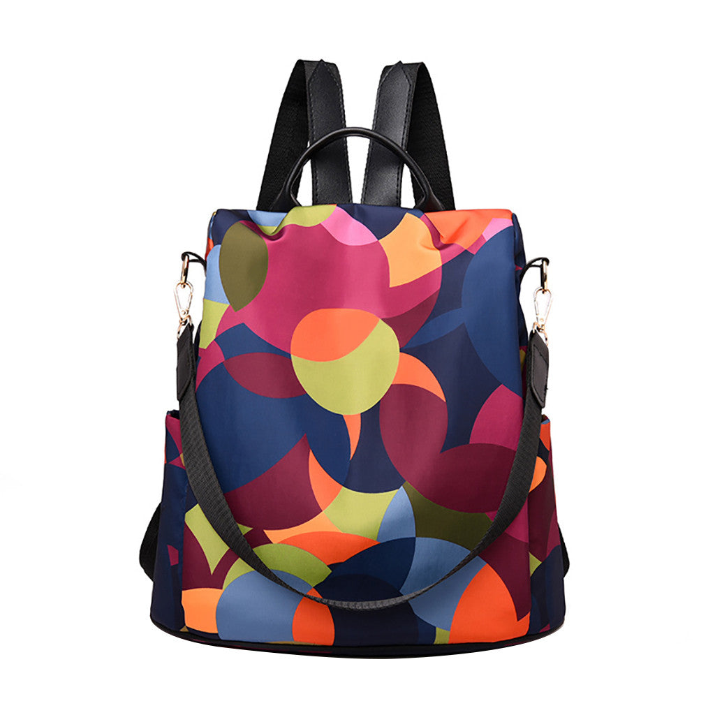 Women Wild Travel Backpack Colorful Oxford Cloth Student Bag School Backpack Mochilas Mujer 2019 Mochila Feminina Backpack