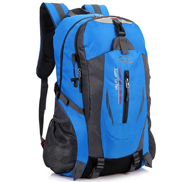 New Men Nylon Travel Backpack Large Capacity Camping Casual Backpack 15-inch Laptop Backpack Women Outdoor Hiking Bag
