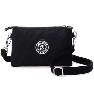 Women Messenger Bags Nylon Female Coin Purse Zipper Mobile Phone Crossbody Bag Shoulder Wallet Clutch Handbag Wristlets