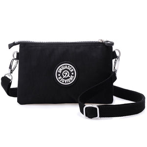 Women Messenger Bags Nylon Female Coin Purse Zipper Mobile Phone Crossbody Bag Shoulder Wallet Clutch Handbag Wristlets